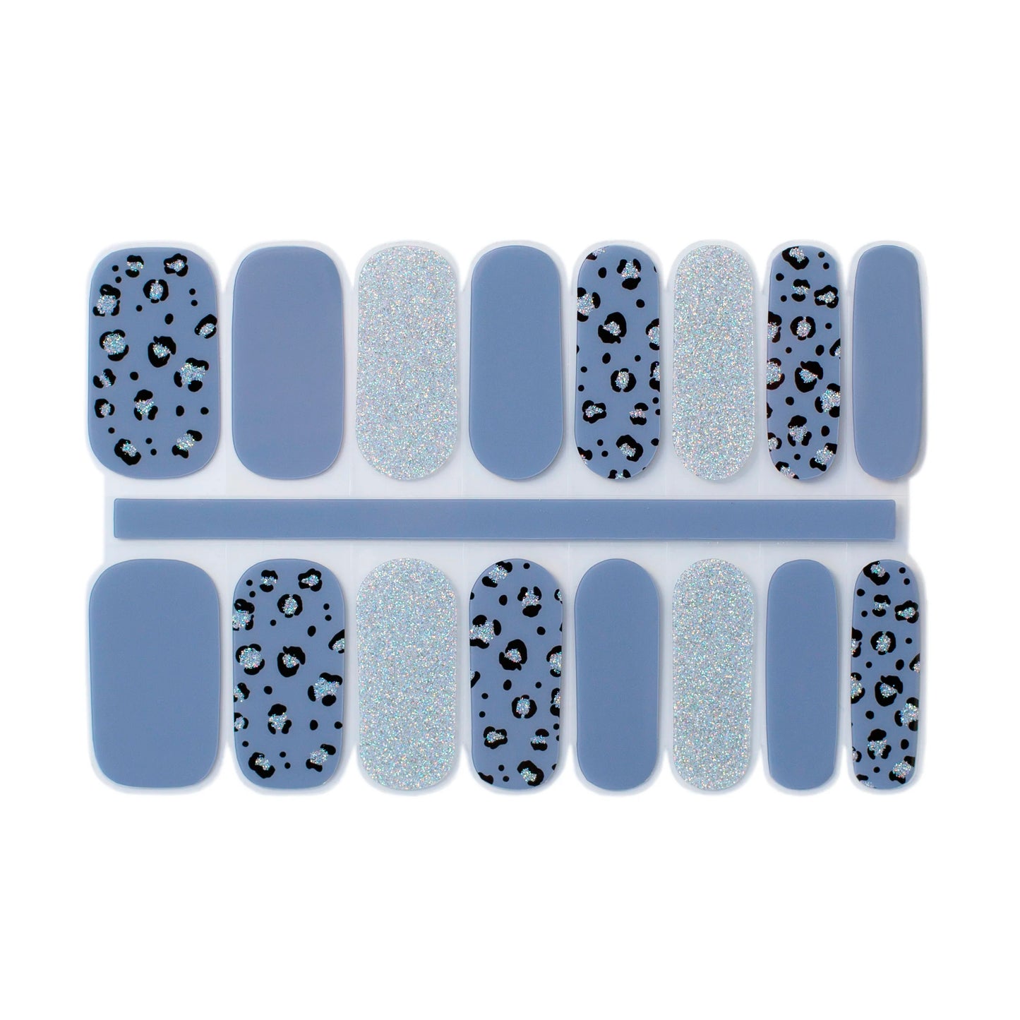 Gel Blue animal print