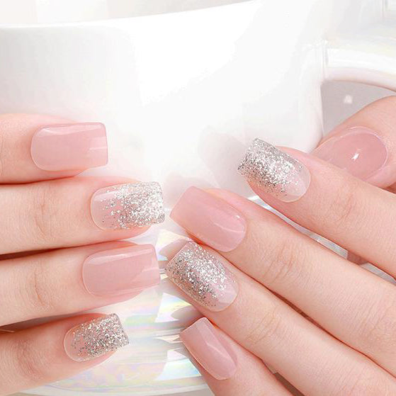 Gel Pink shiny mix