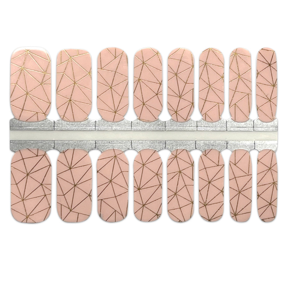 Rose gold lines