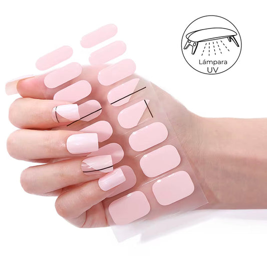 Gel Pink line