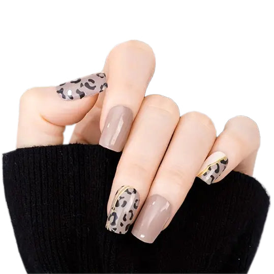 Gel Brown Leopard
