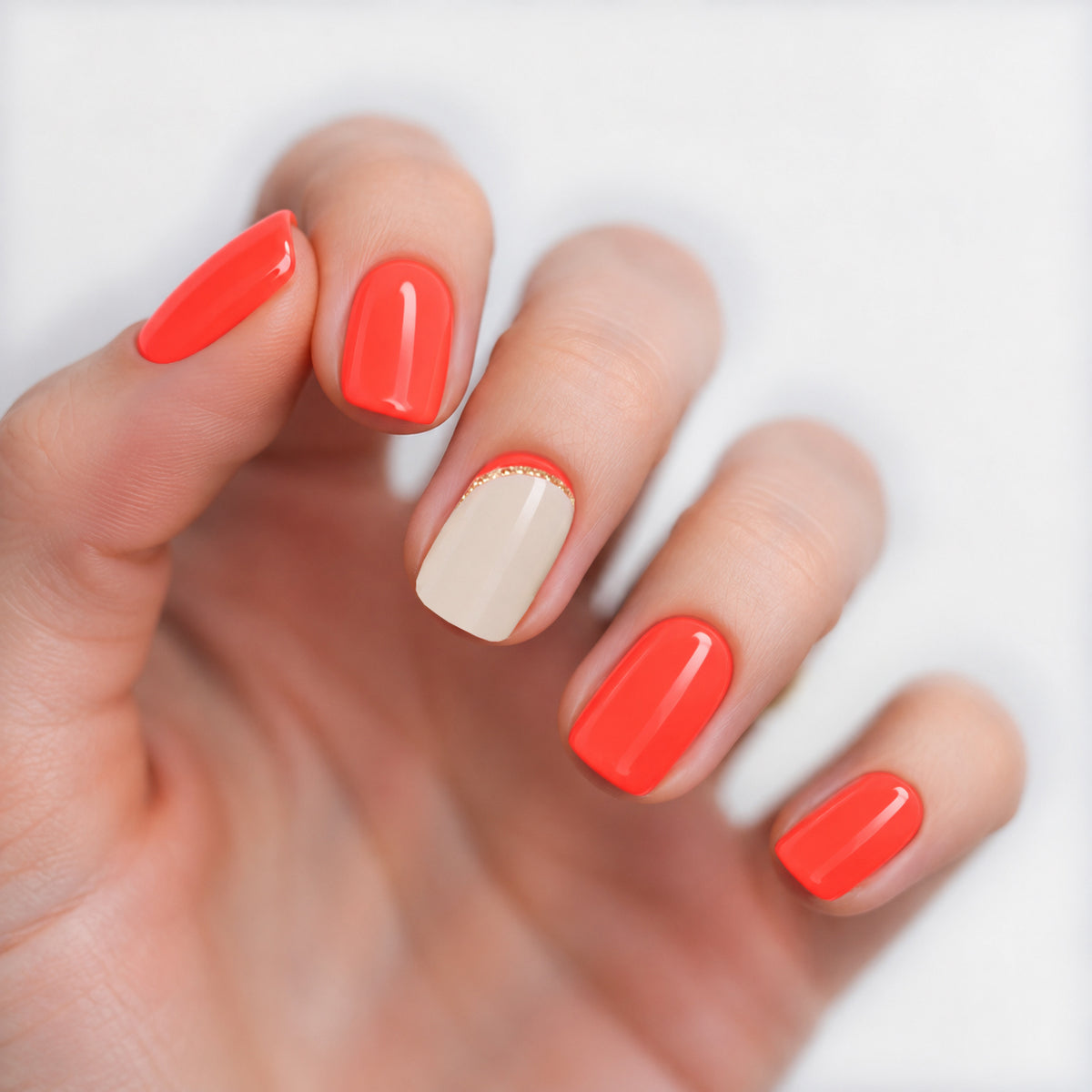 Neon Coral French