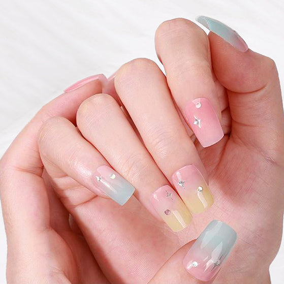 Gel free UV Pastels Ombré