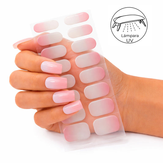 Gel Pink ombré