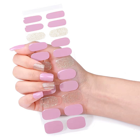 Gel free UV Rose Gold