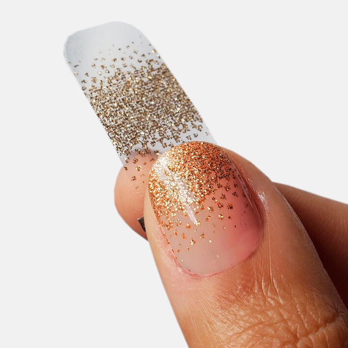 Ombré gold